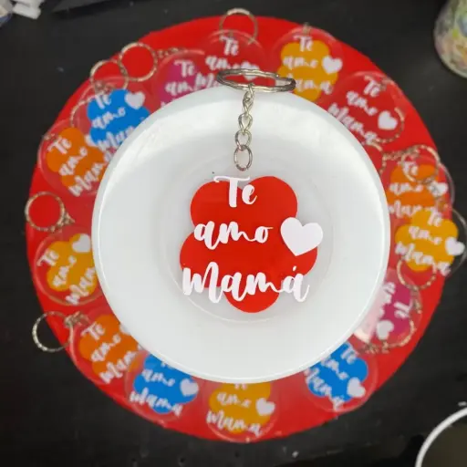 Llavero personalizado en vinil